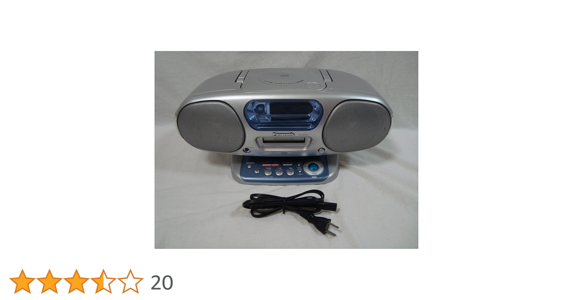 パナソニック(Panasonic) パーソナルＭＤシステム RX-MDX60-A ブルー qqffhab Amazon.co.jp: パナソニック(Panasonic) パーソナルMDシステム